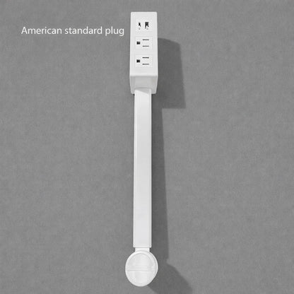 Electrical Outlet Extender Flat Plug Power Strip Features Rotates 180° Power Outlets Extender Use behind Sofas Nightstands Desk
