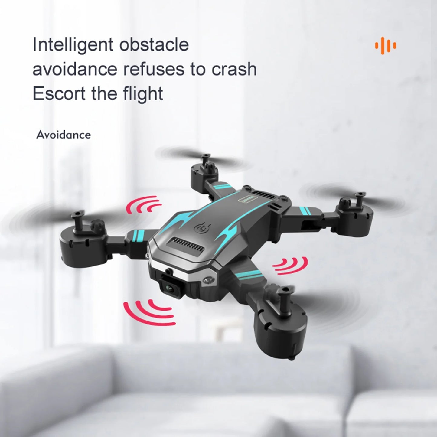 Drone with Camera for Adults Kids 1080P 8K HD Dual Camera Remote Control Drone RC Aircraft Quadcopter W/ 3 Batteries for Long Flight Mini Foldable Drone for Beginners Toys Gifts for Boys Girls