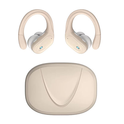 Wireless Earbuds Sport Bluetooth 5.3 Headphones with Noise Cancelling Mic 75H Hifi Stereo over Ear Bud LED Display USB-C IPX6
