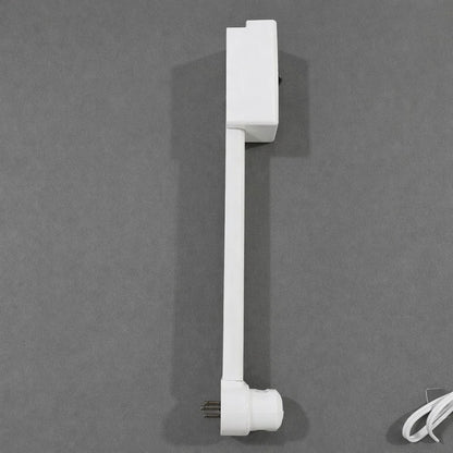 Electrical Outlet Extender Flat Plug Power Strip Features Rotates 180° Power Outlets Extender Use behind Sofas Nightstands Desk