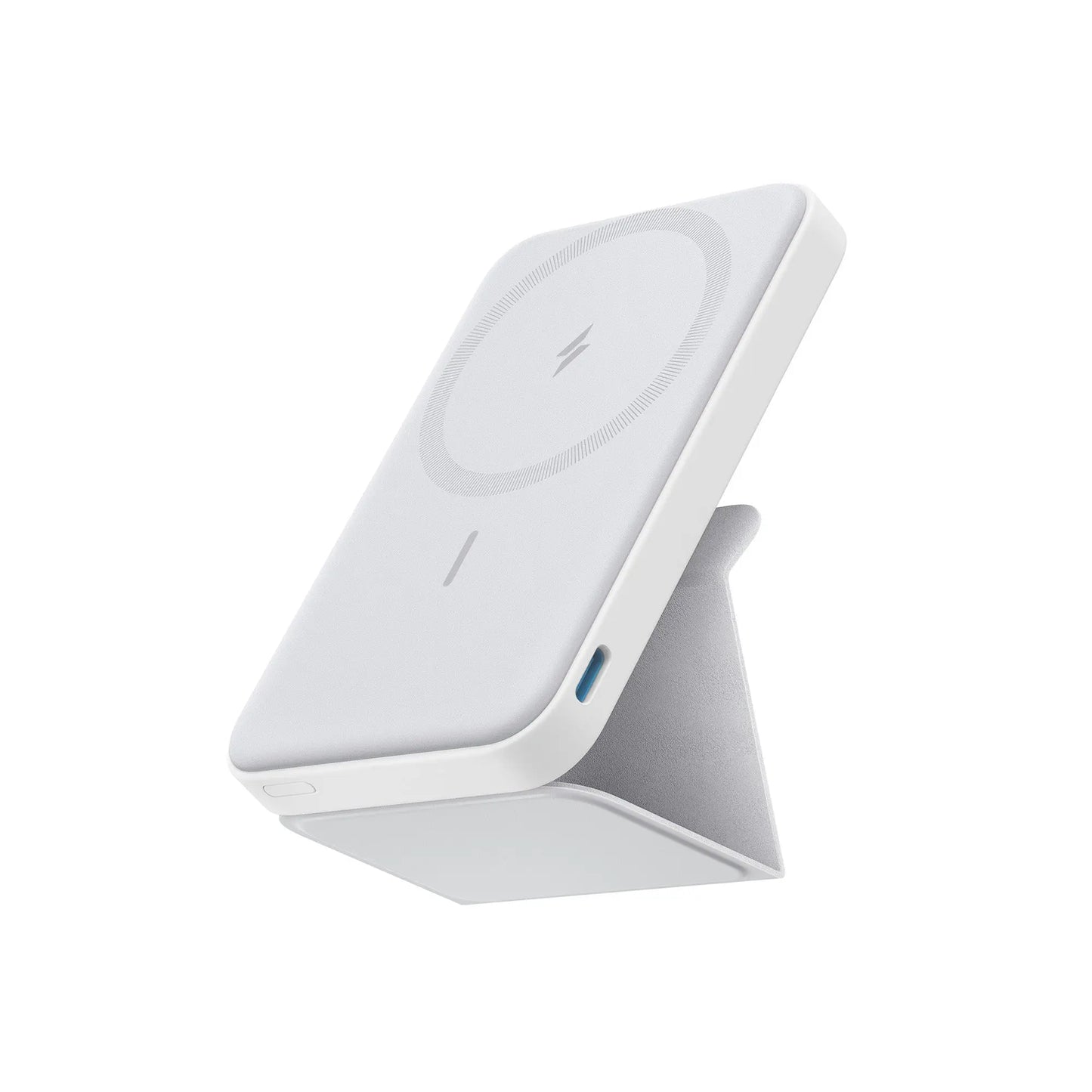 【Magnetic Power Bank】Anker 5,000Mah Magnetic Power Bank, Wireless Portable Charger with Foldable Stand & Side USB-C Port, Battery Pack for Iphone 17/16/15/14/13,Summerwins, Fathersdaygift